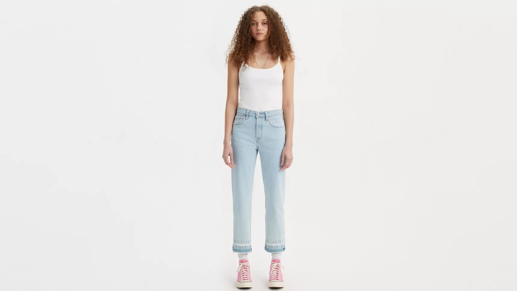 Hot 501® Crop Jeans Dames Jeans