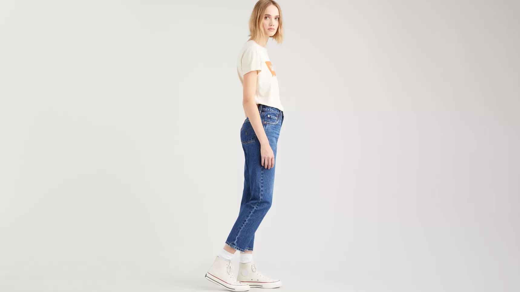 Clearance 501® Crop Jeans Dames Jeans