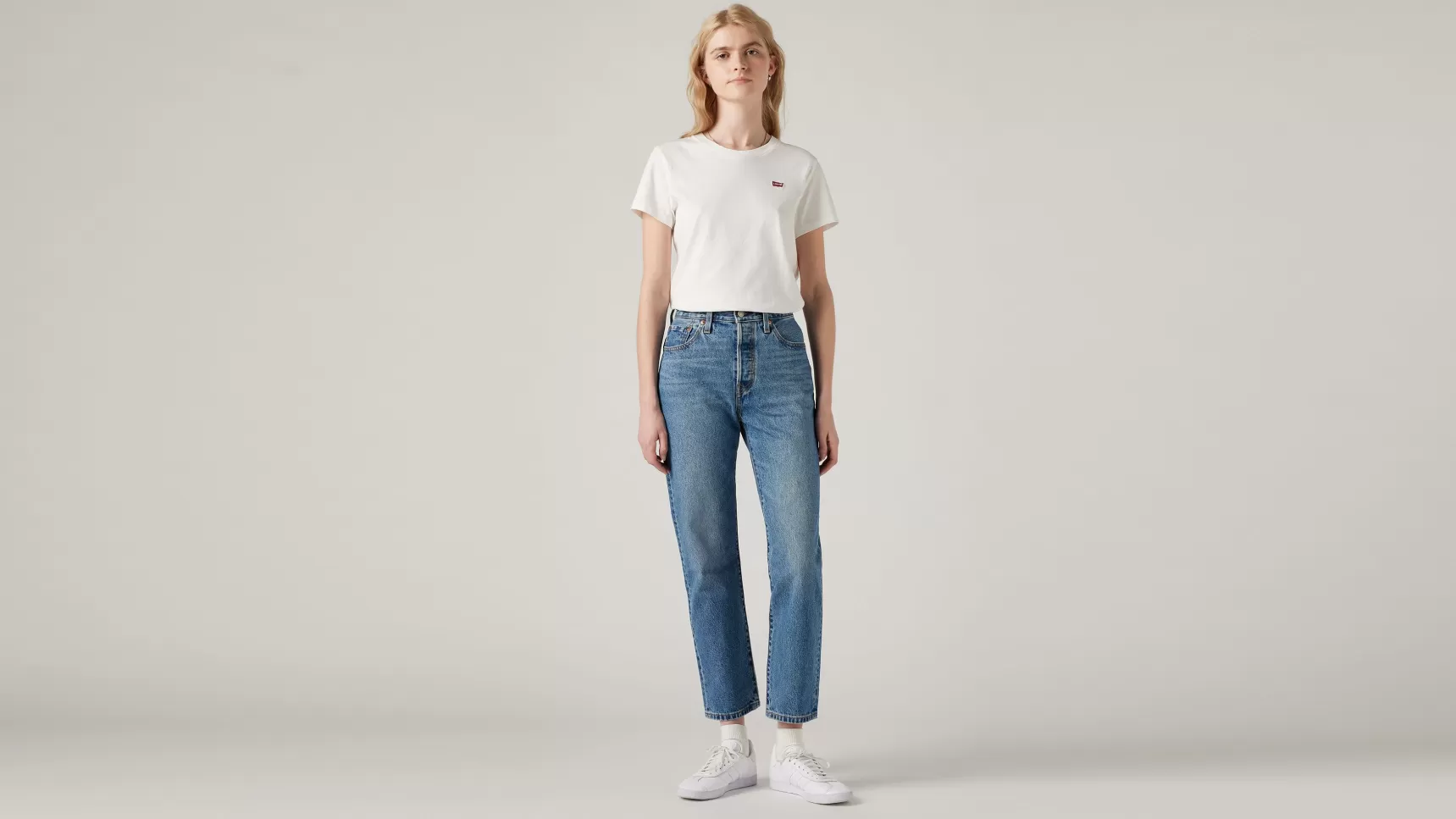 Shop 501® ® Crop Jeans Dames Jeans