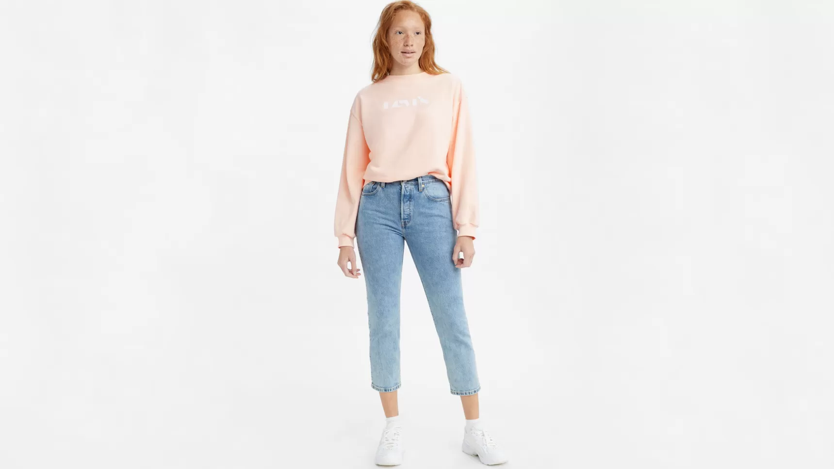 Clearance 501® ® Crop Jeans Dames Jeans