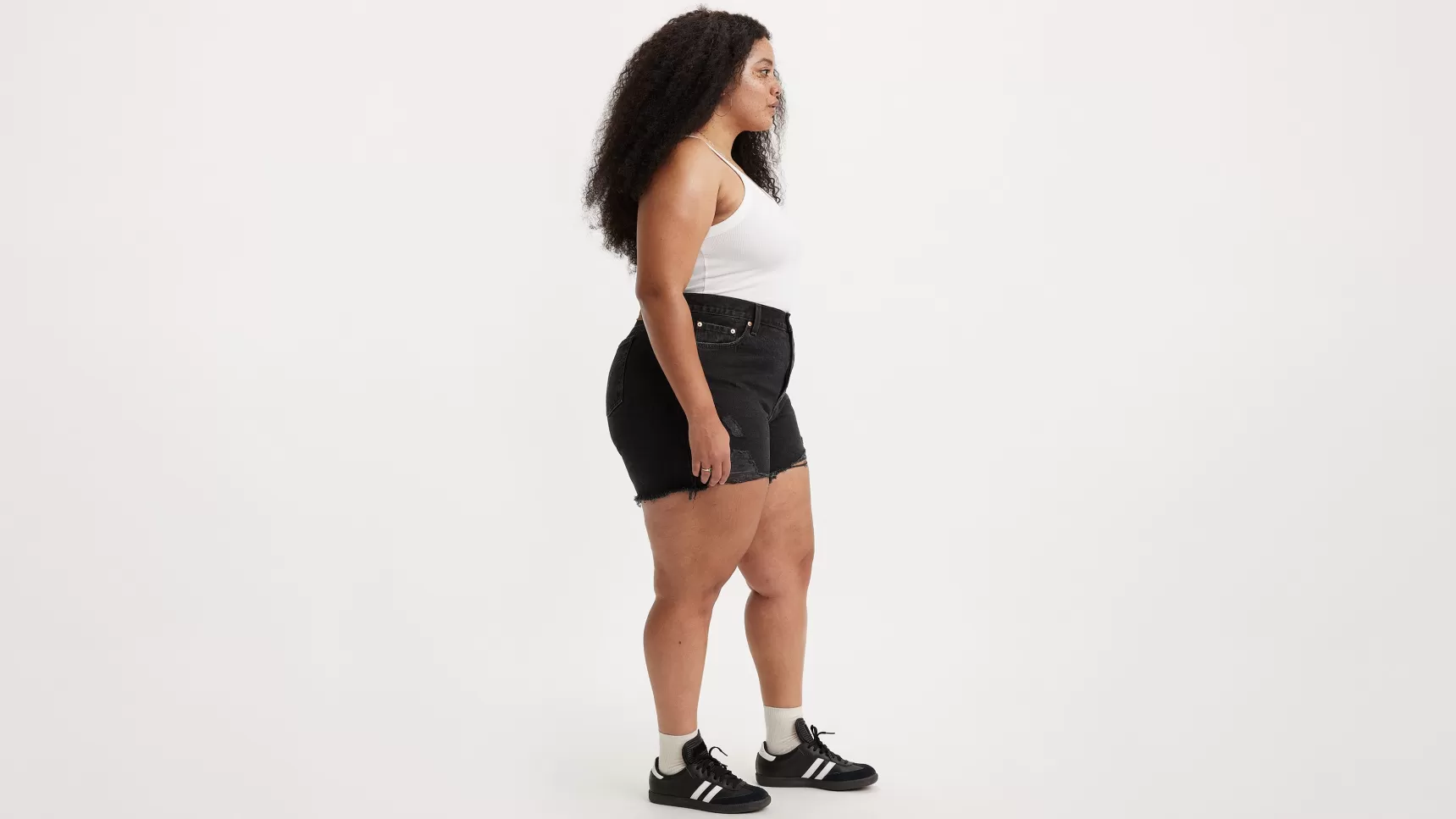 Hot 501® ® Original Short (Plus Size) Dames Shorts & Rokken