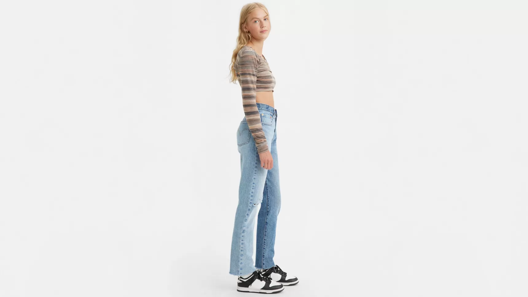 Discount 501® Original Two Tone Jeans Dames Jeans