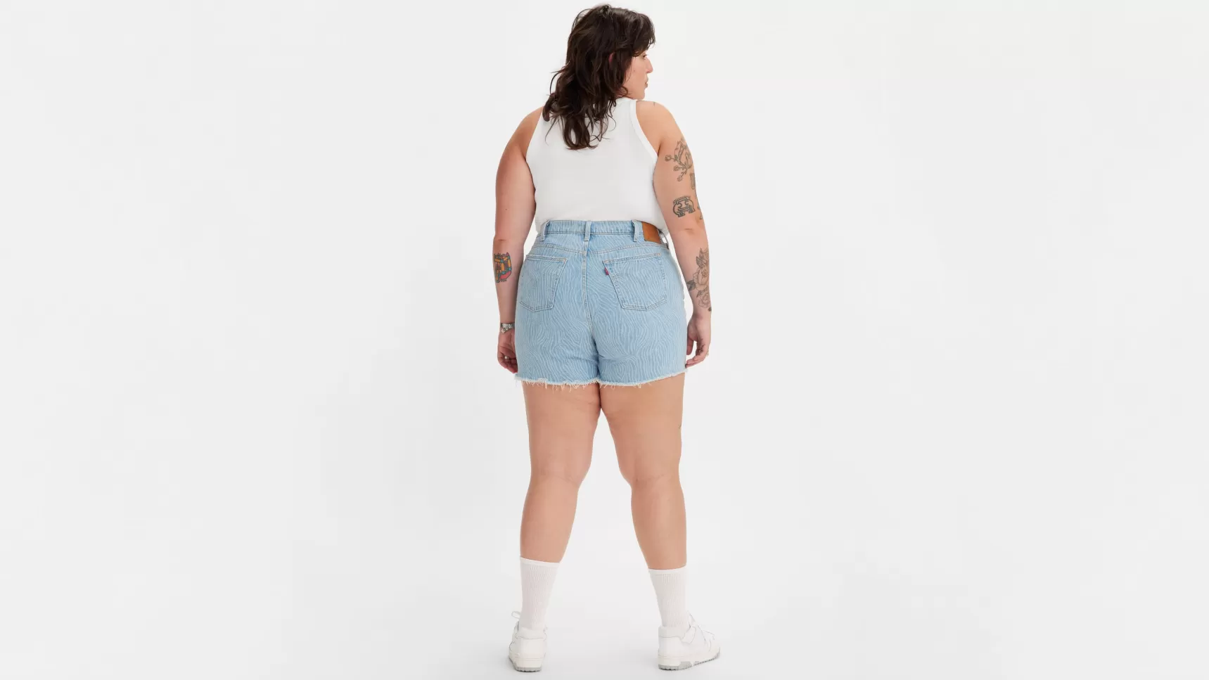 Best 501® Short Met Hoge Taille (Grote Maat) Dames Shorts & Rokken