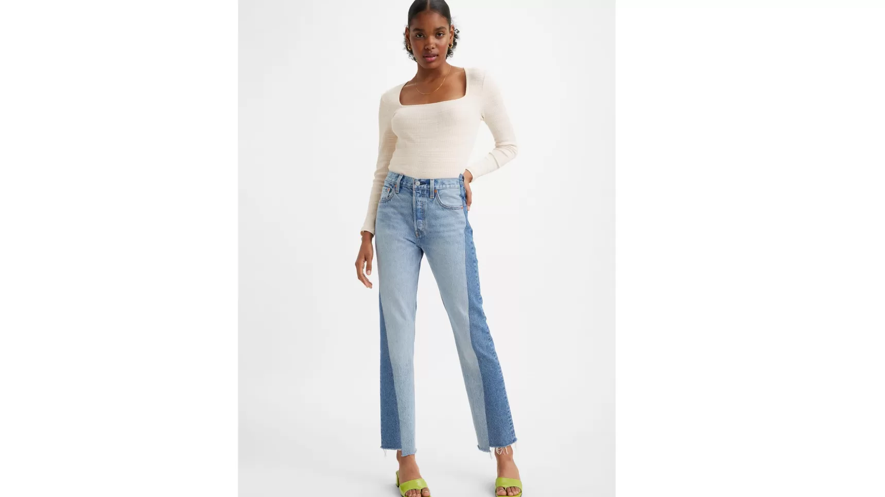 Store 501® Spliced Jeans Dames Jeans