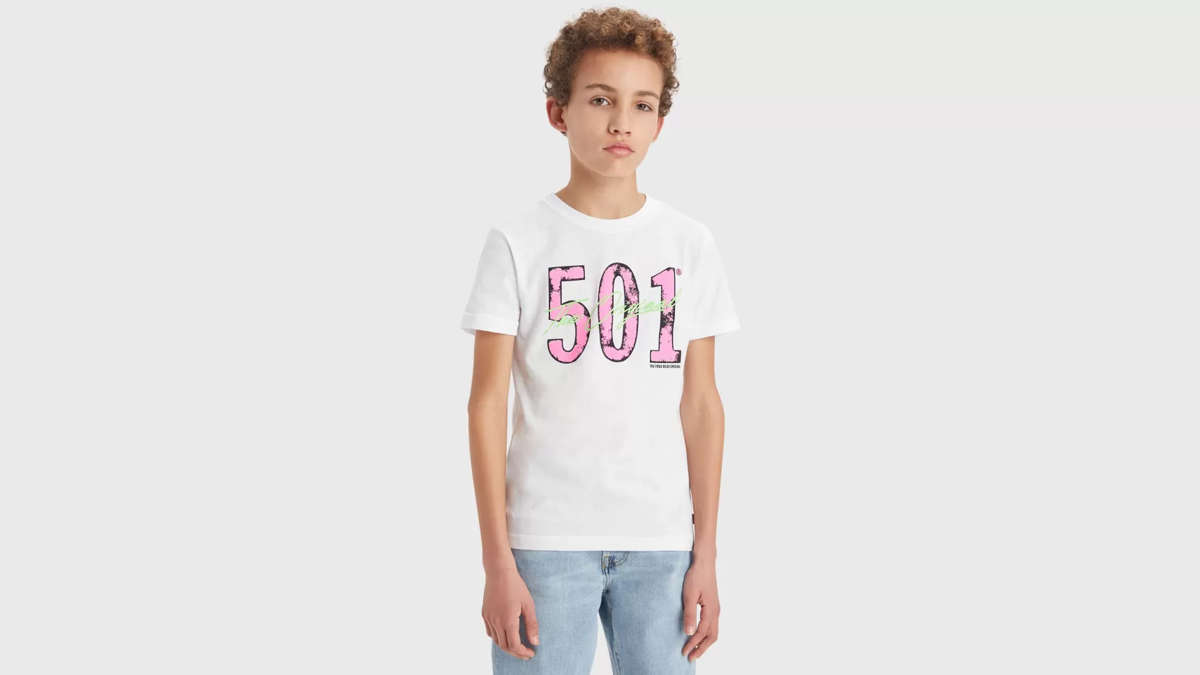 Store 501® The Original T-Shirt Kinderen Tiener