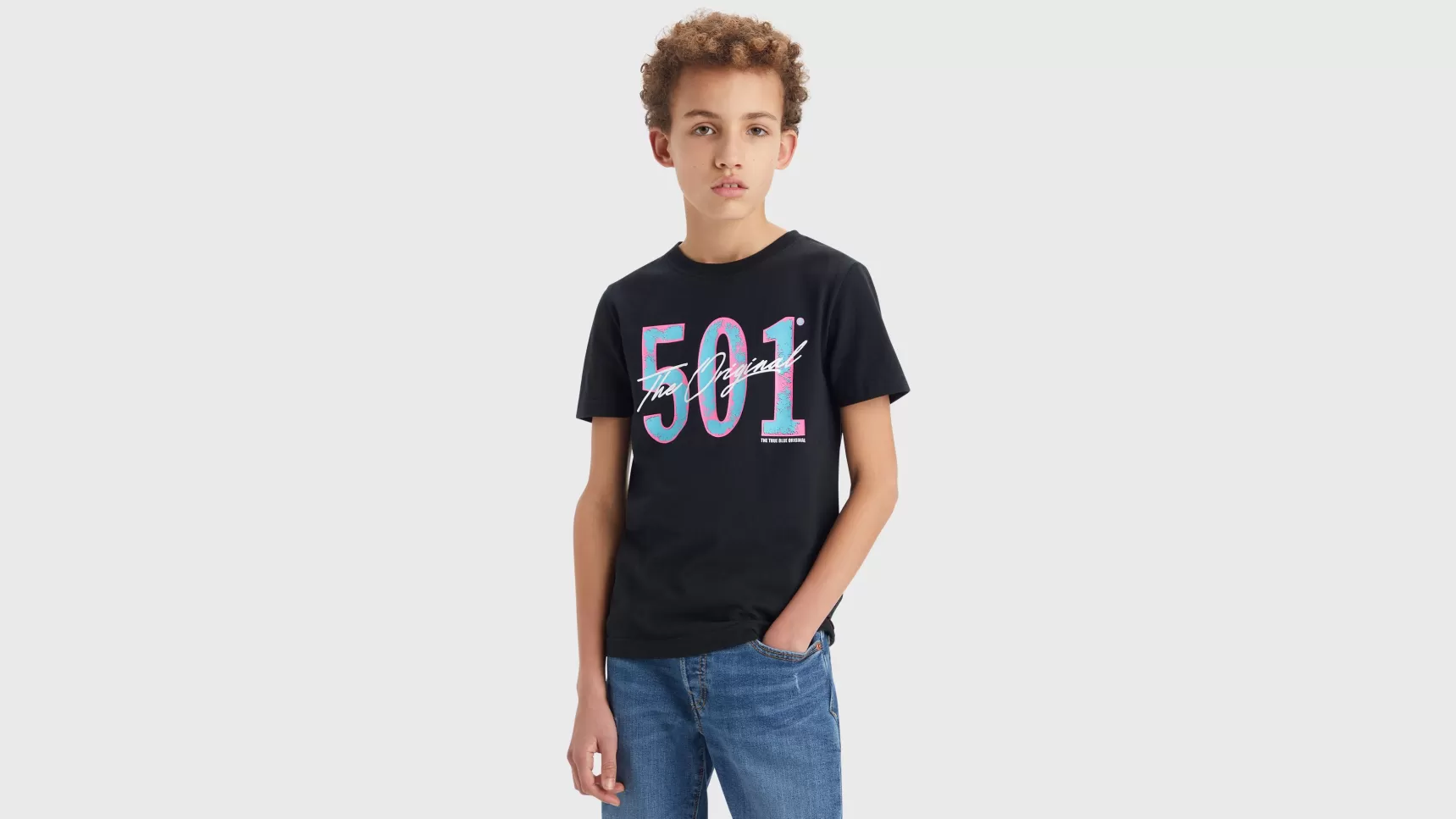 Fashion 501® The Original T-Shirt Kinderen Tiener