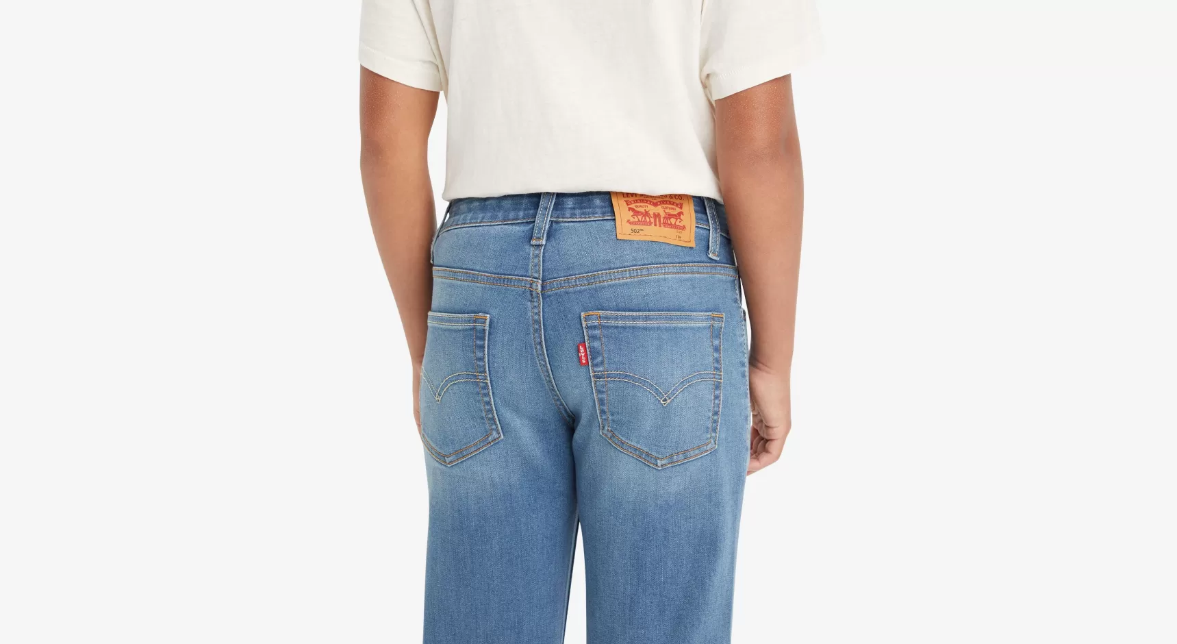 Online 502® Regular Fit Tapered Strong Performance Jeans Voor Tieners Kinderen Tiener