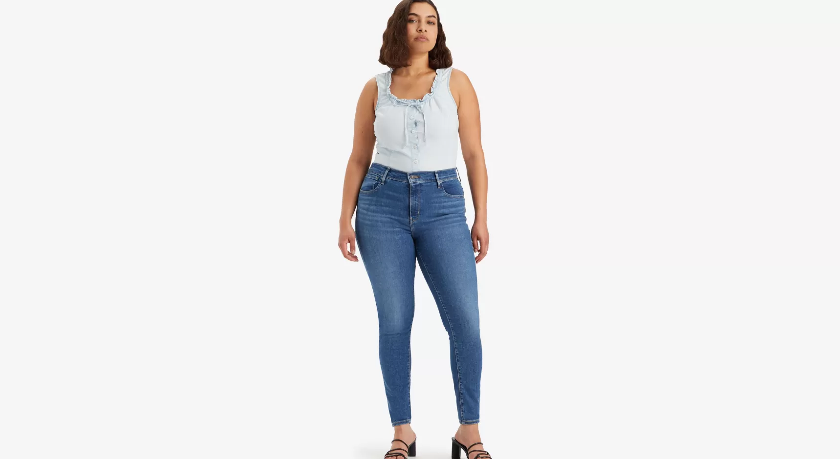 Best 720™ Superskinny Jeans Met Hoge Taille Dames Jeans