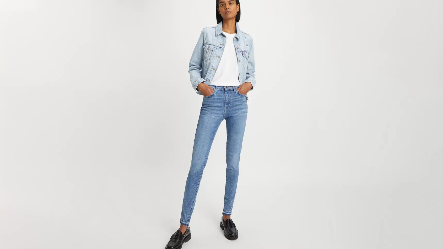 Outlet 720™ Superskinny Jeans Met Hoge Taille Dames Jeans