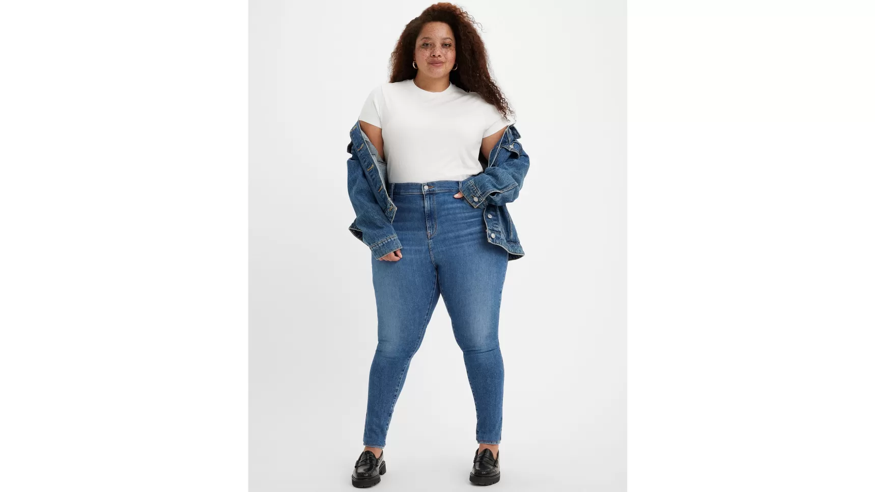 Clearance 720™ Superskinny Jeans Met Hoge Taille (Plus Size) Dames Jeans