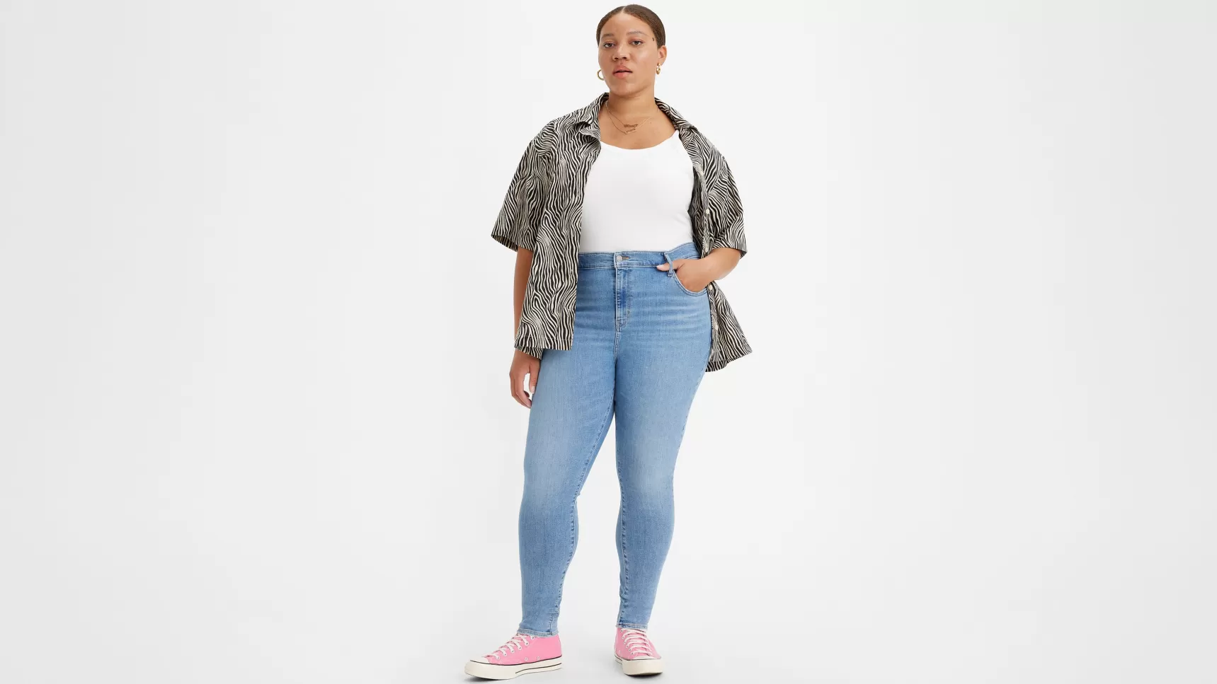 Fashion 720™ Superskinny Jeans Met Hoge Taille (Plus Size) Dames Jeans