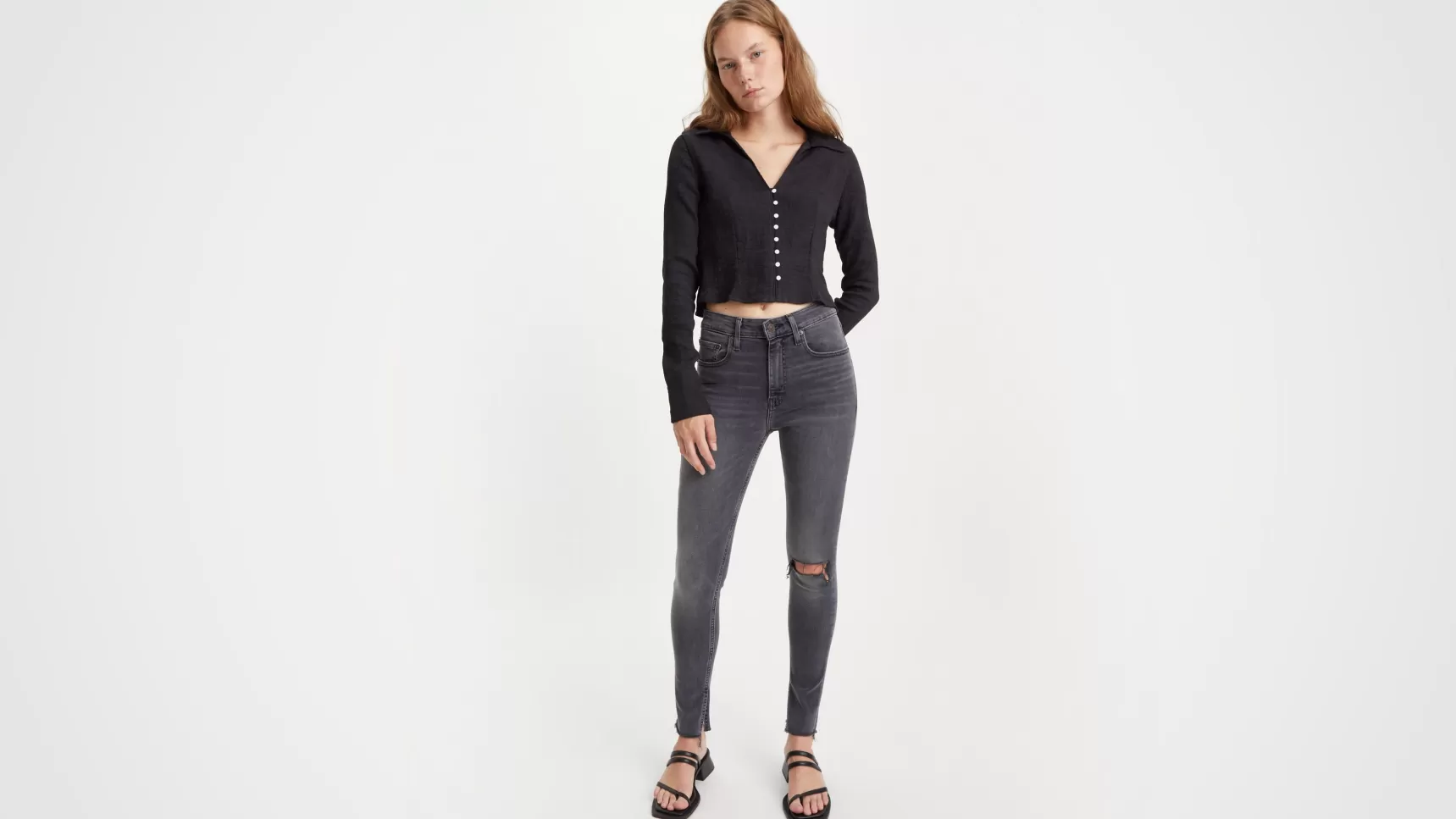 New 721™ Skinny Jeans Met Hoge Taille Dames Jeans