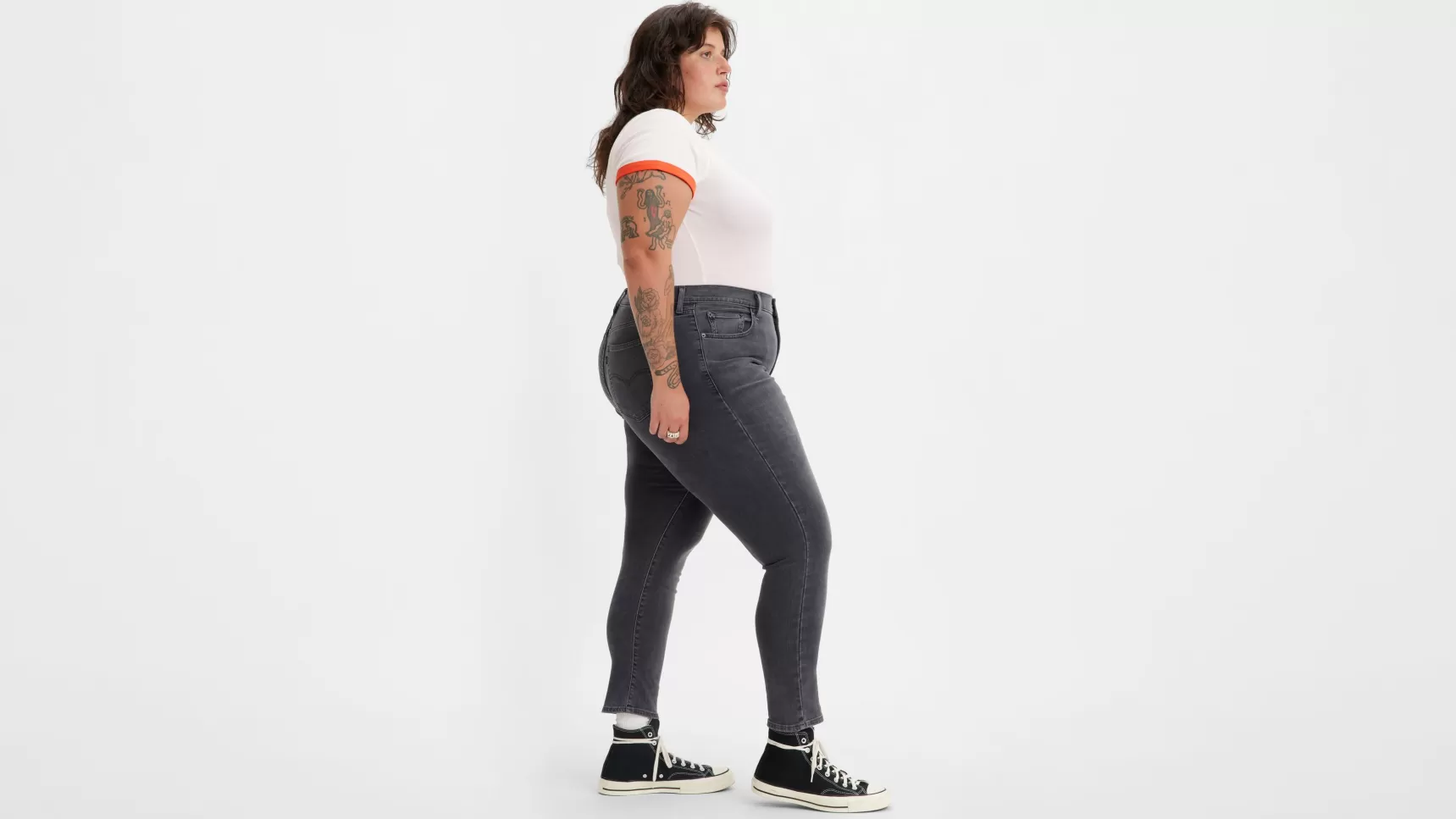 Discount 721™ Skinny Jeans Met Hoge Taille (Plus Size) Dames Jeans
