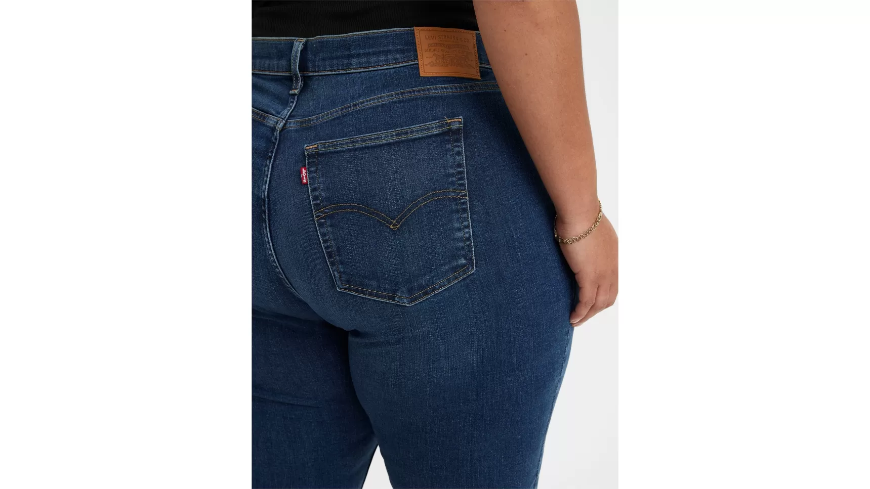 New 721 Skinny Jeans Met Hoge Taille (Plus Size) Dames Jeans