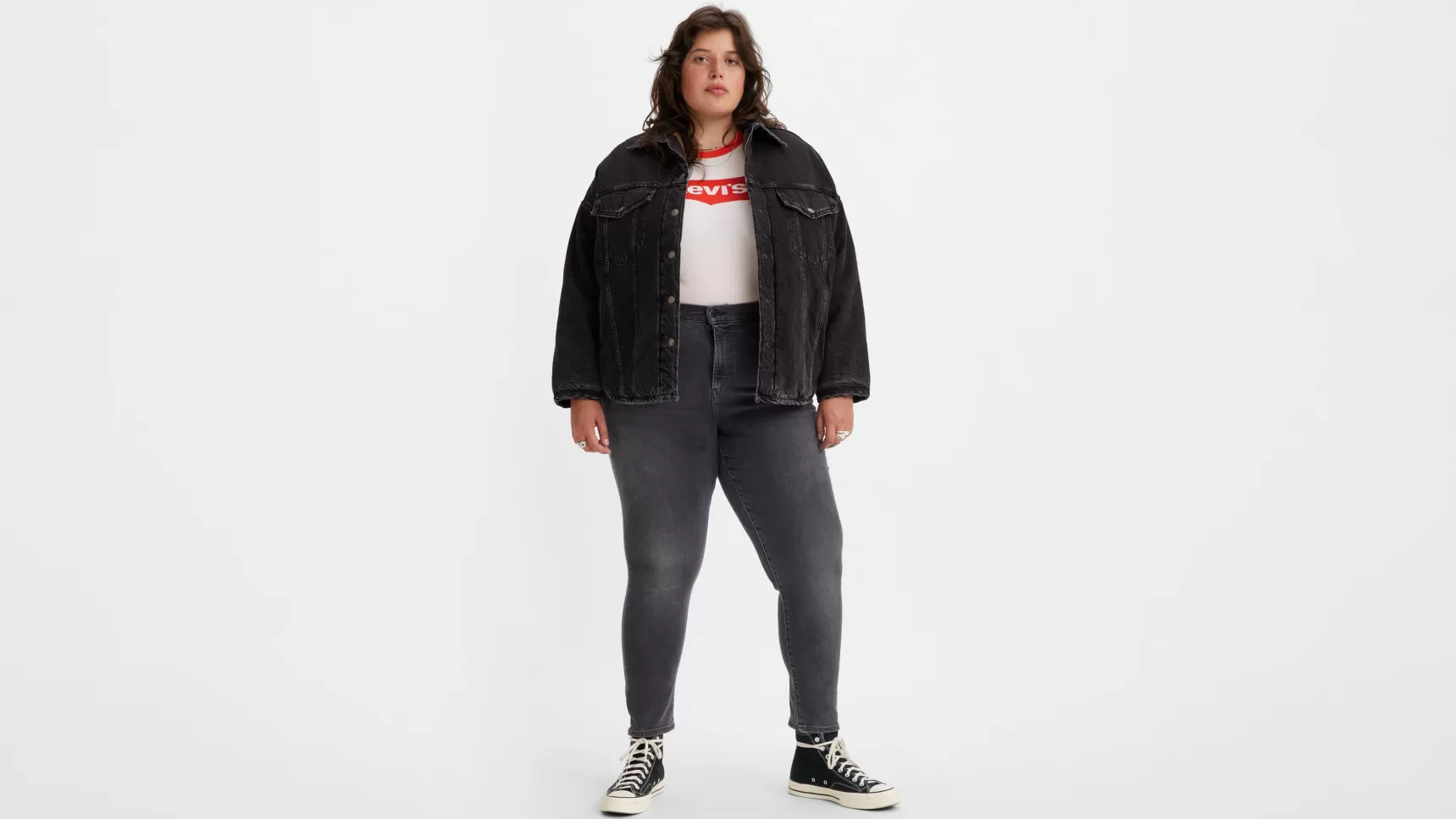 Discount 721™ Skinny Jeans Met Hoge Taille (Plus Size) Dames Jeans