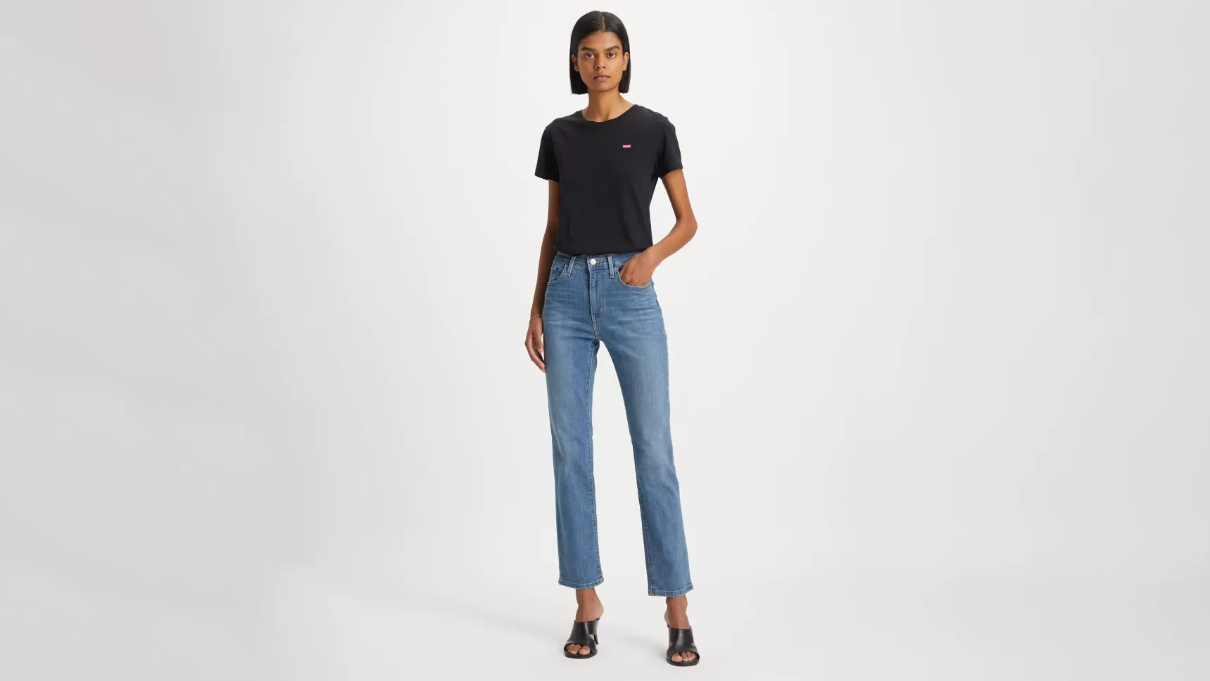 Shop 724™ Rechte Jeans Met Hoge Taille Dames Jeans