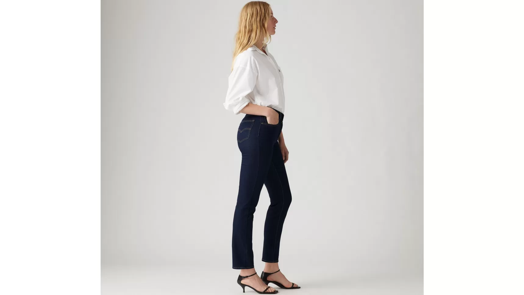 Hot 724™ Rechte Jeans Met Hoge Taille Dames Jeans