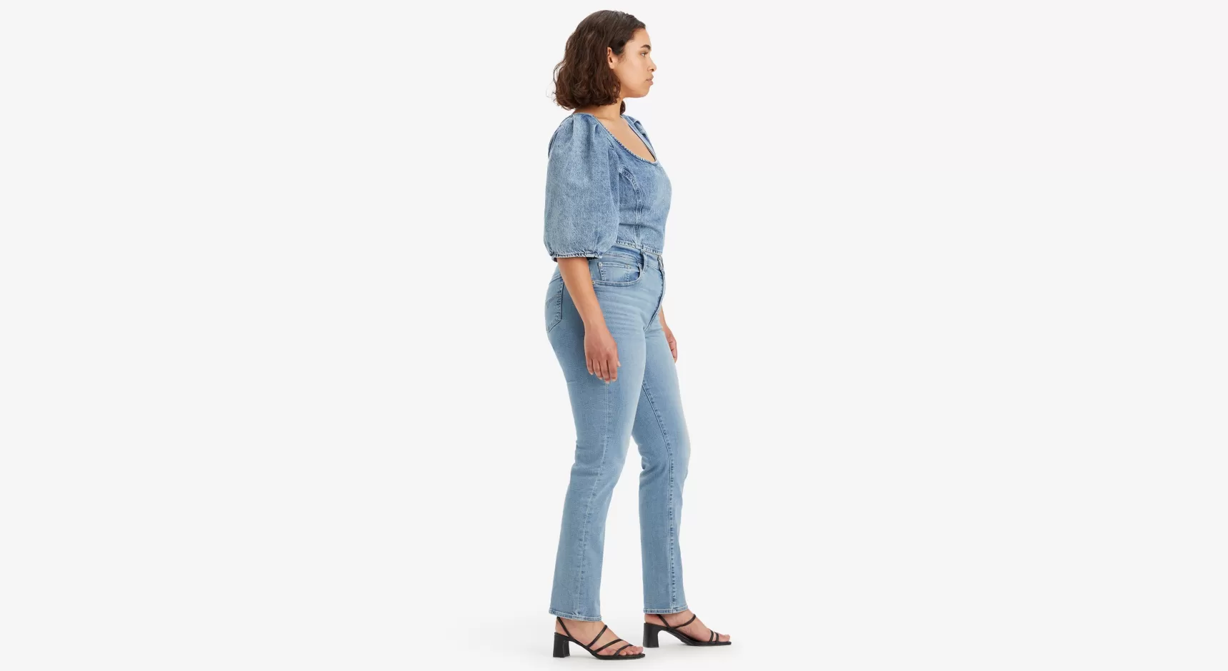 New 724™ Rechte Jeans Met Hoge Taille Dames Jeans