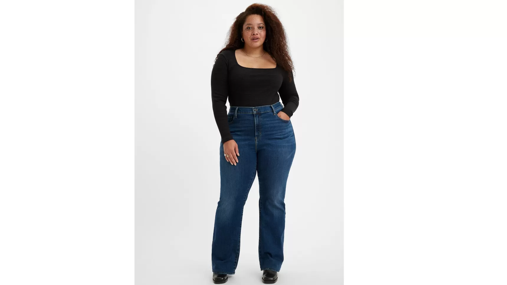 Best Sale 725™ Bootcut Jeans Met Hoge Taille (Plus Size) Dames Jeans