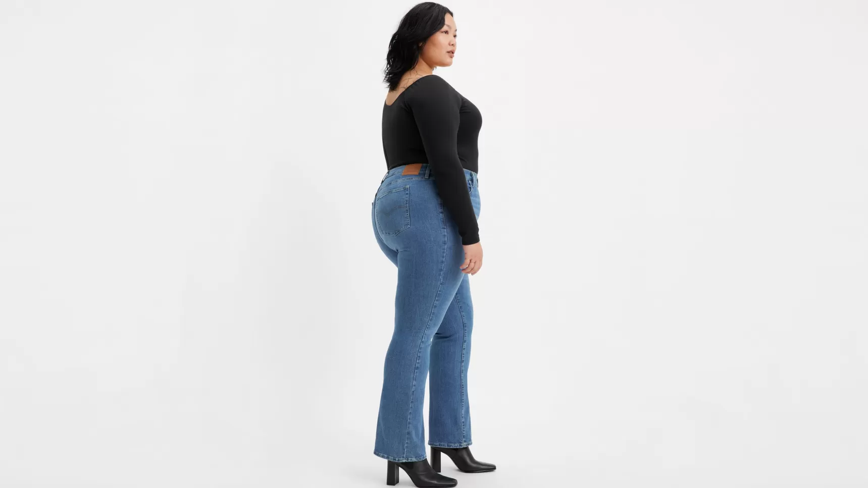 Shop 725™ Bootcut Jeans Met Hoge Taille (Plus Size) Dames Jeans