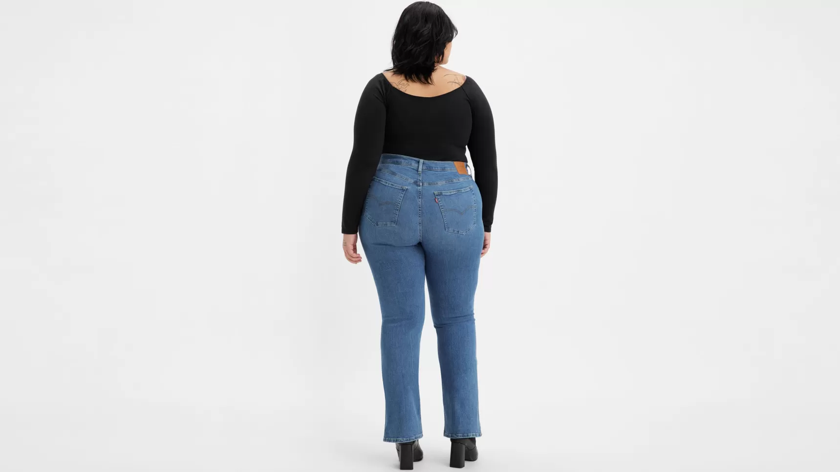 Shop 725™ Bootcut Jeans Met Hoge Taille (Plus Size) Dames Jeans