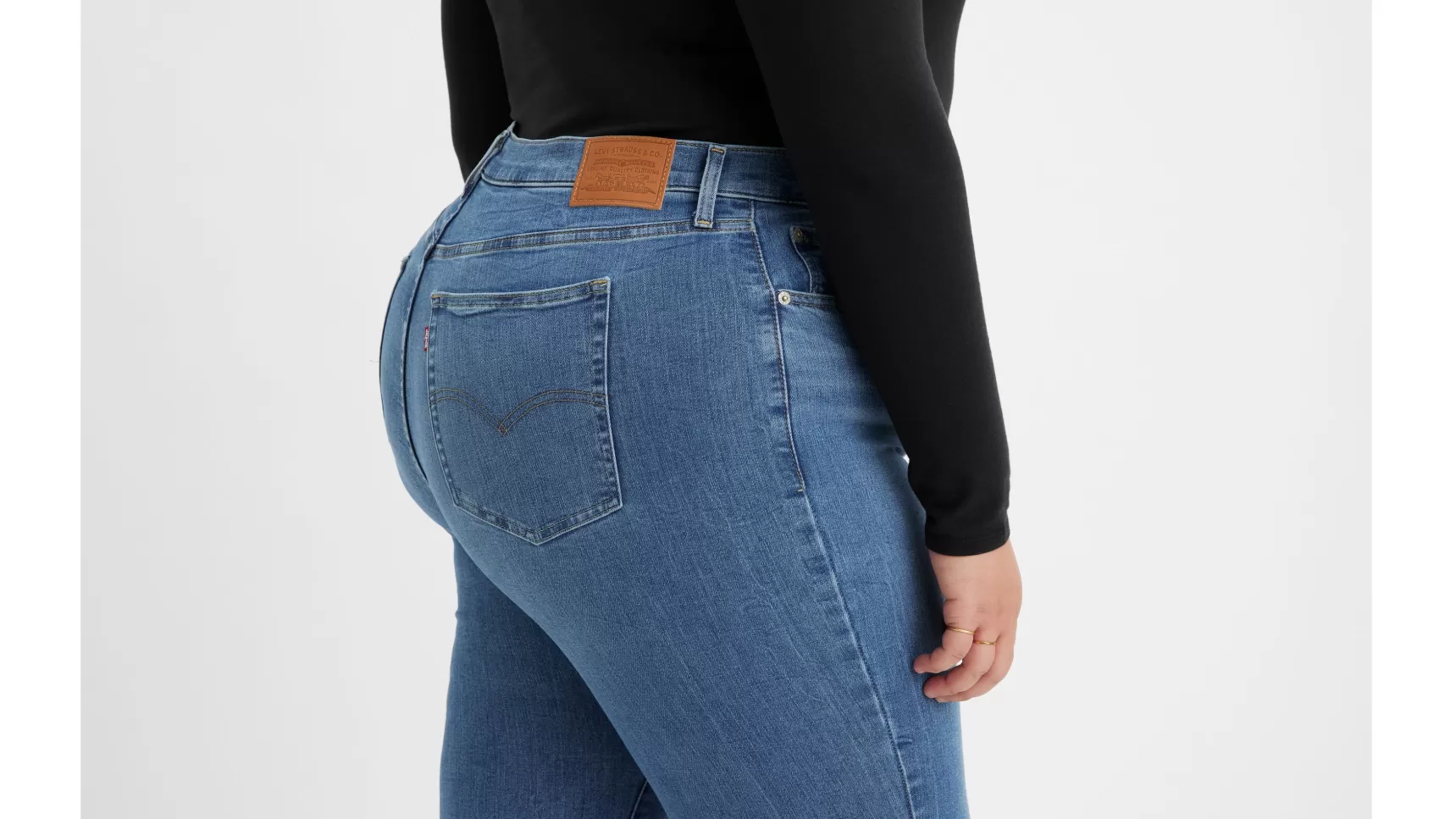 Shop 725™ Bootcut Jeans Met Hoge Taille (Plus Size) Dames Jeans