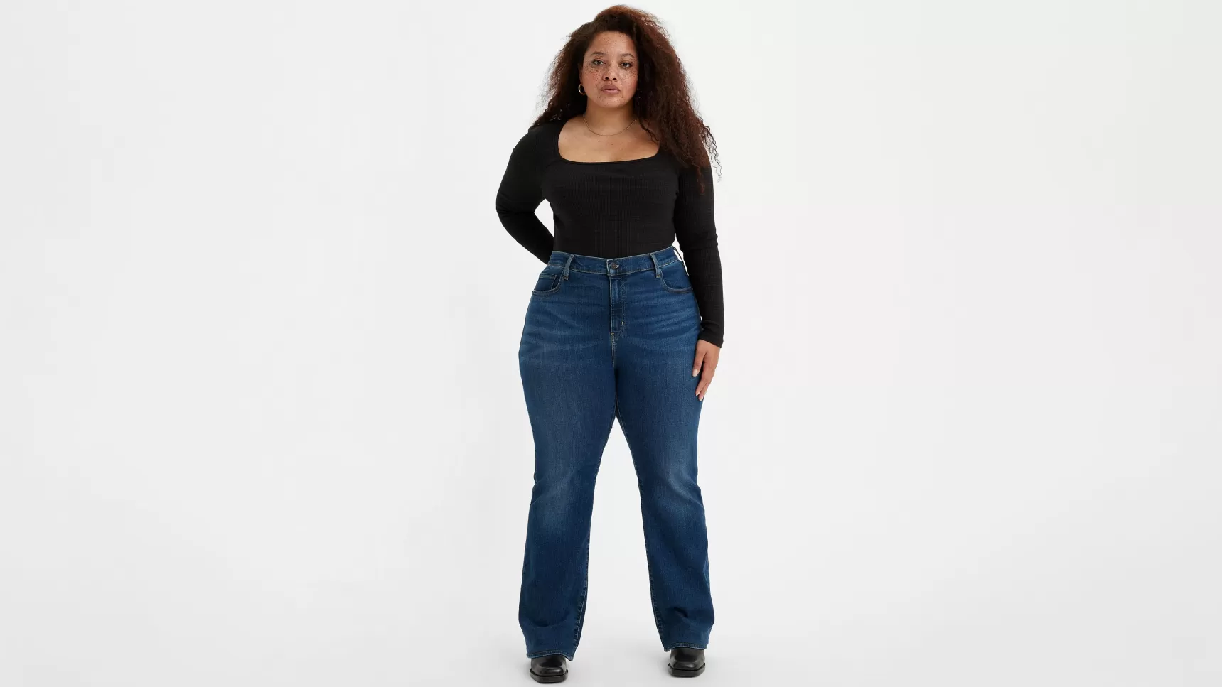 Best Sale 725™ Bootcut Jeans Met Hoge Taille (Plus Size) Dames Jeans