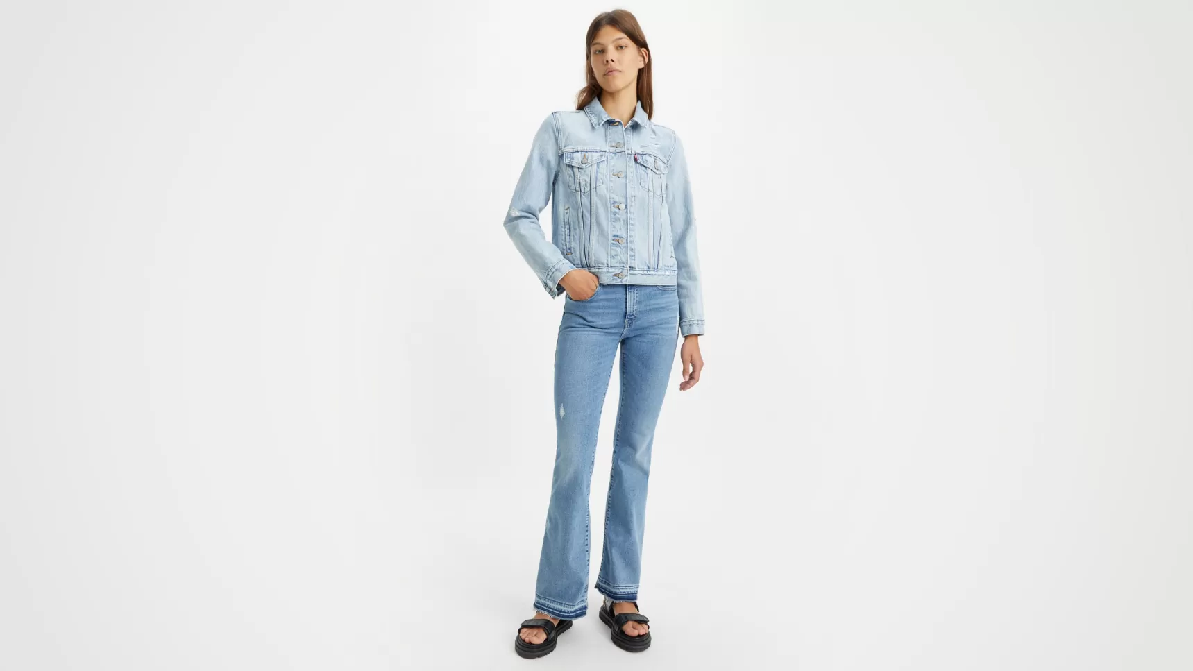 New 726™ Flare Jeans Met Hoge Taille Dames Jeans