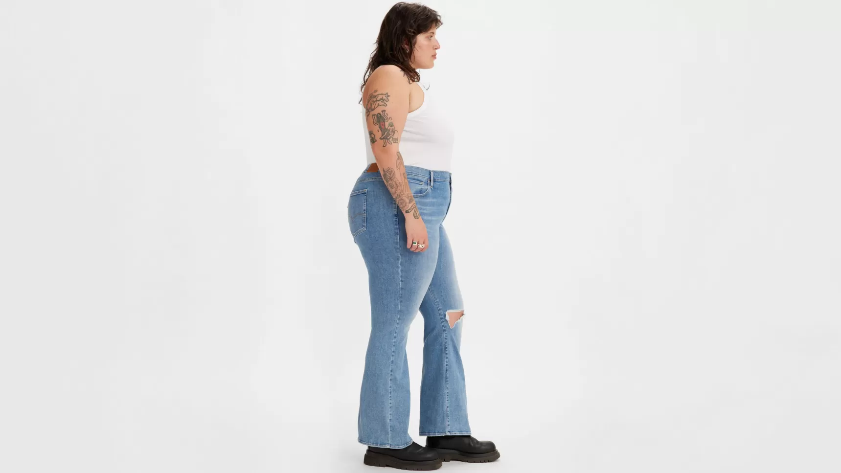 Best 726™ Flare Jeans Met Hoge Taille (Plus Size) Dames Jeans