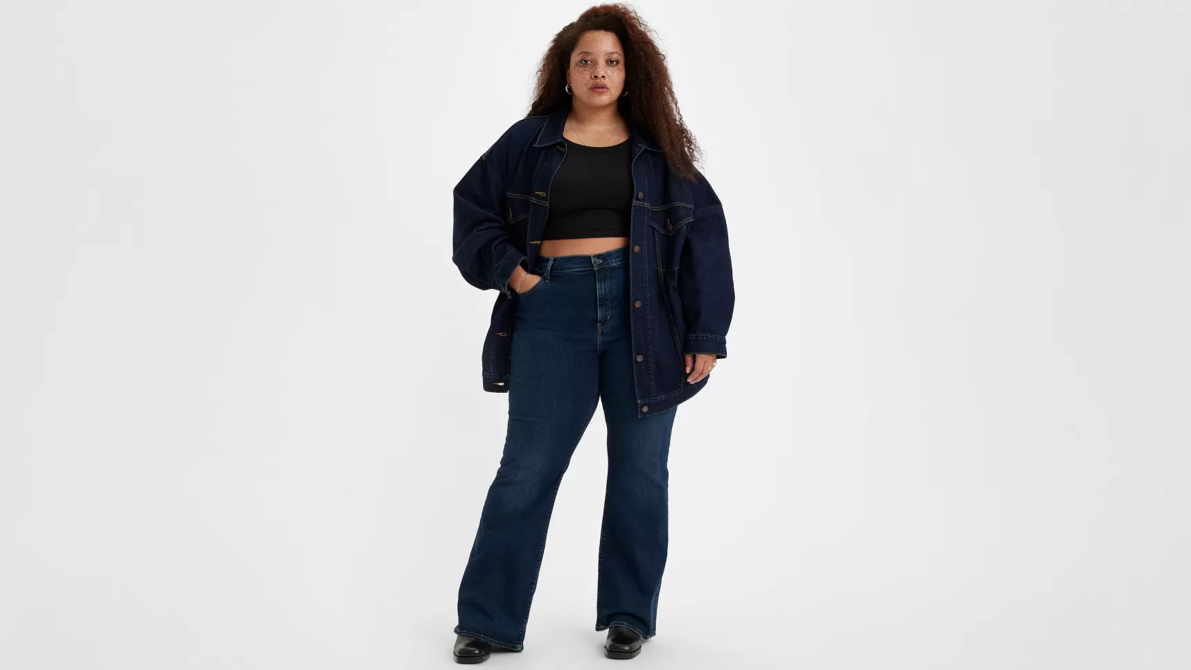 Best 726™ Flare Jeans Met Hoge Taille (Plus Size) Dames Jeans
