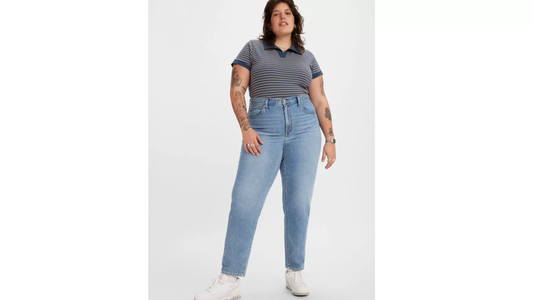 Shop 80'S Mom-Jeans (Grote Maat) Dames Jeans