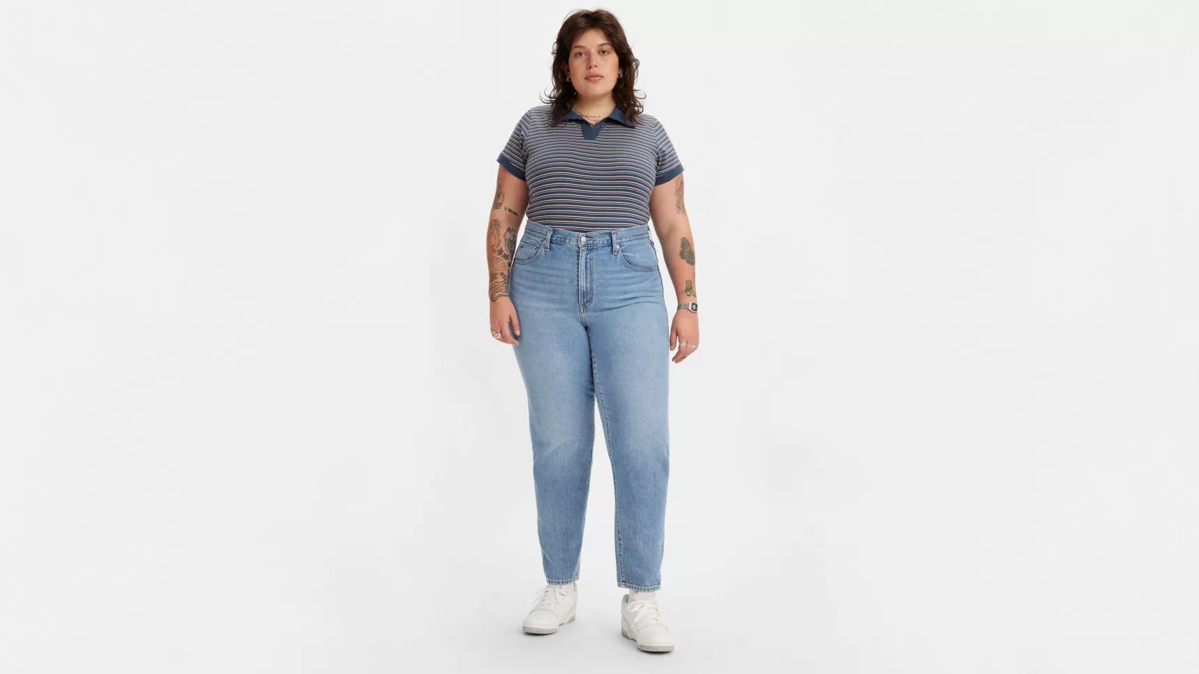 Shop 80'S Mom-Jeans (Grote Maat) Dames Jeans