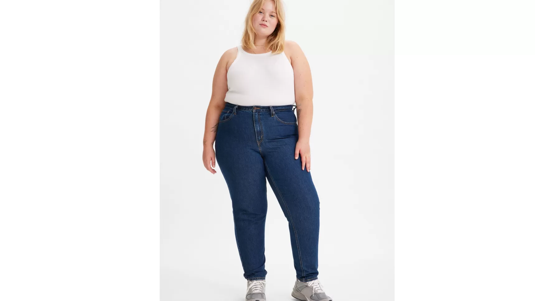 Flash Sale 80'S Mom-Jeans (Plus Size) Dames Jeans