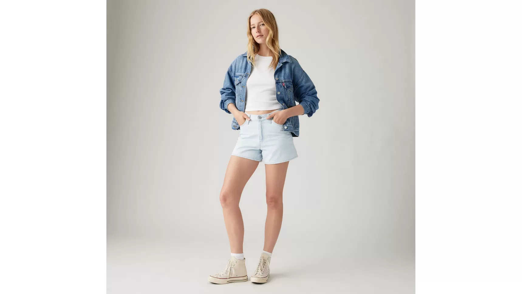 Clearance 80'S Mom-Short Dames Shorts & Rokken