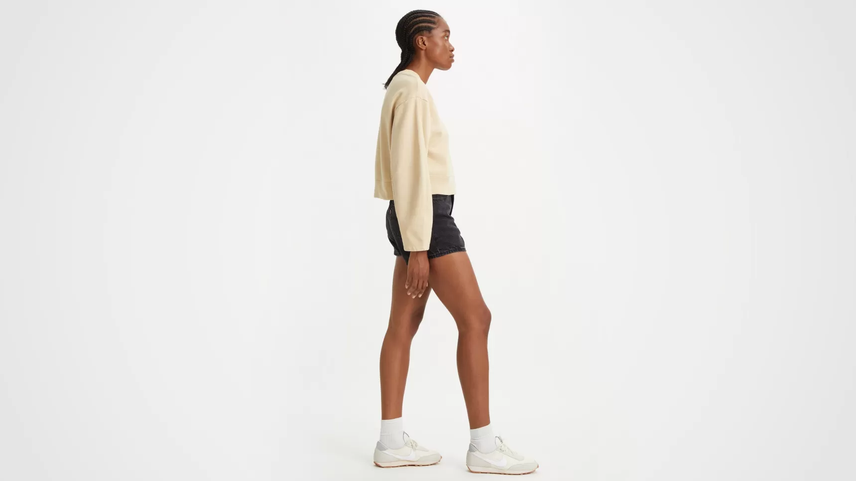 Fashion 80'S Mom-Short Dames Shorts & Rokken