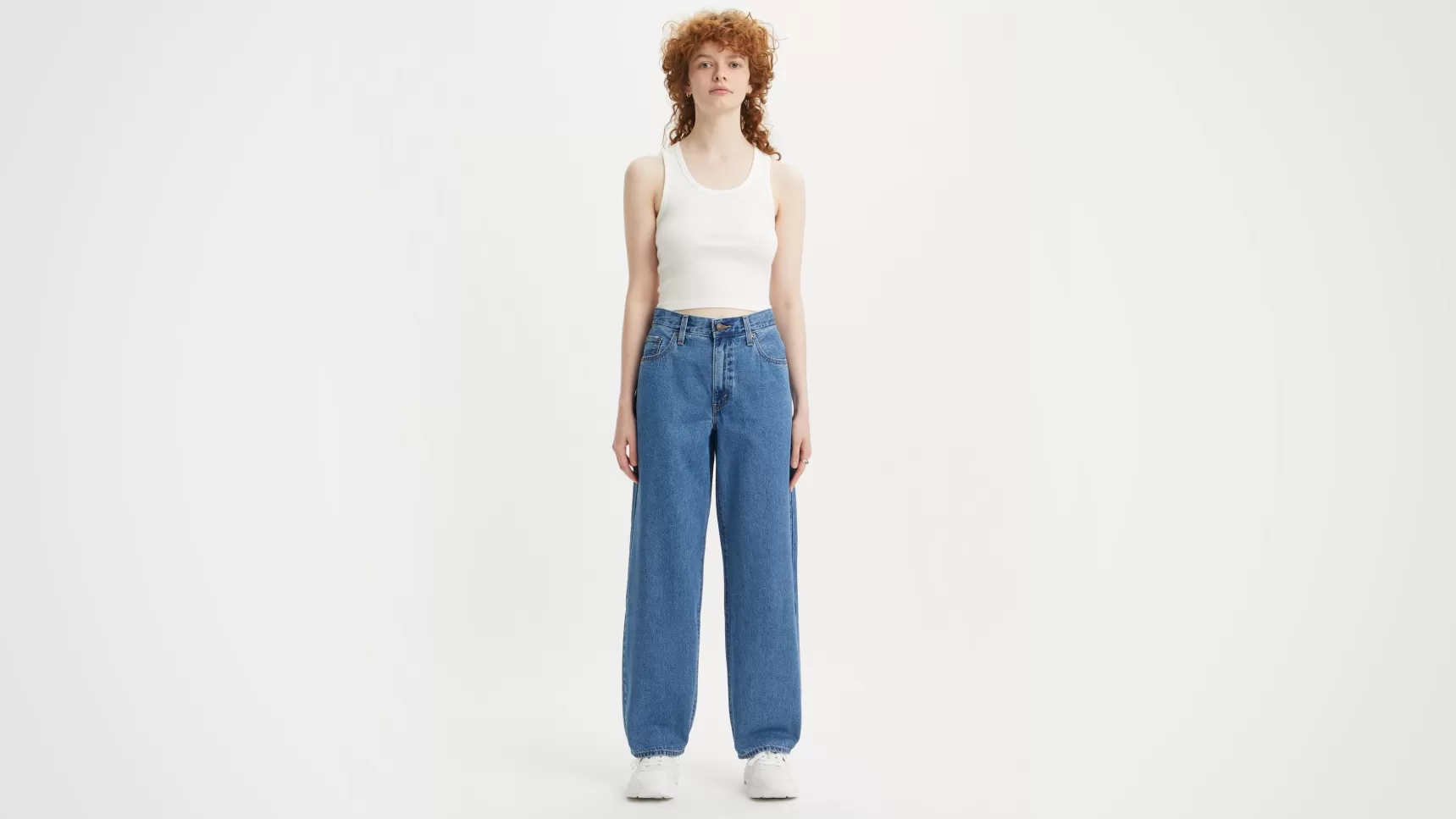 Discount Baggy Dad-Jeans Dames Jeans