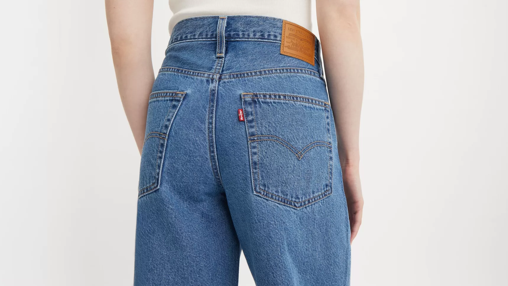 Discount Baggy Dad-Jeans Dames Jeans