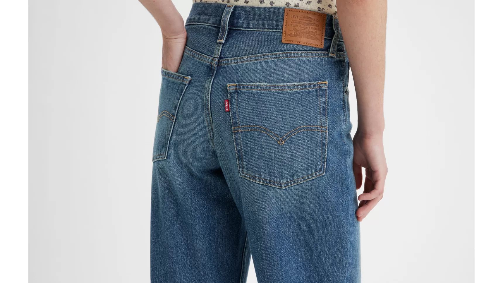 New Baggy Dad-Jeans Dames Jeans