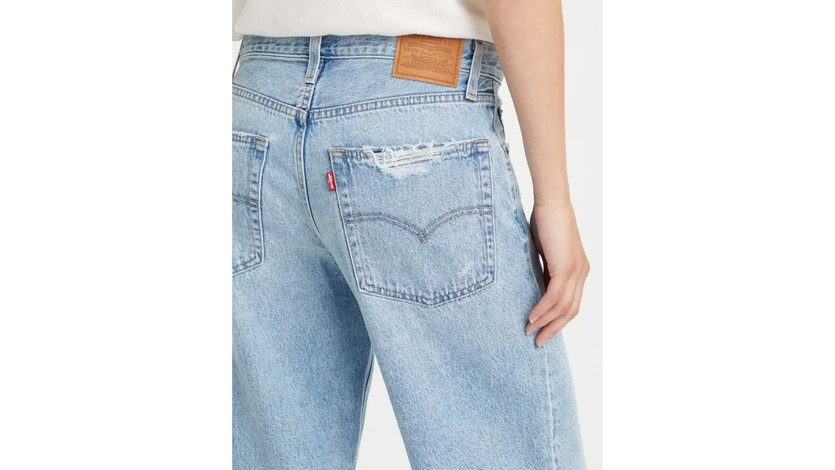 Shop Baggy Dad-Jeans Dames Jeans