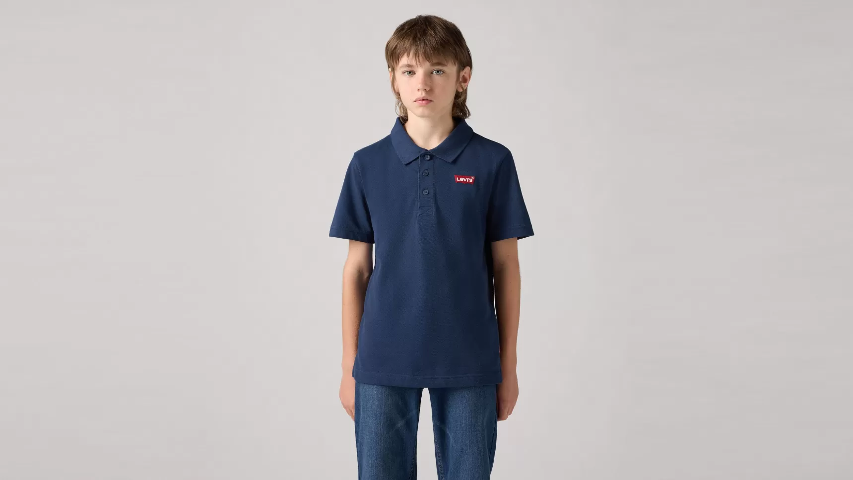 Flash Sale Batwing Polo T-Shirt Voor Tieners Kinderen Tiener