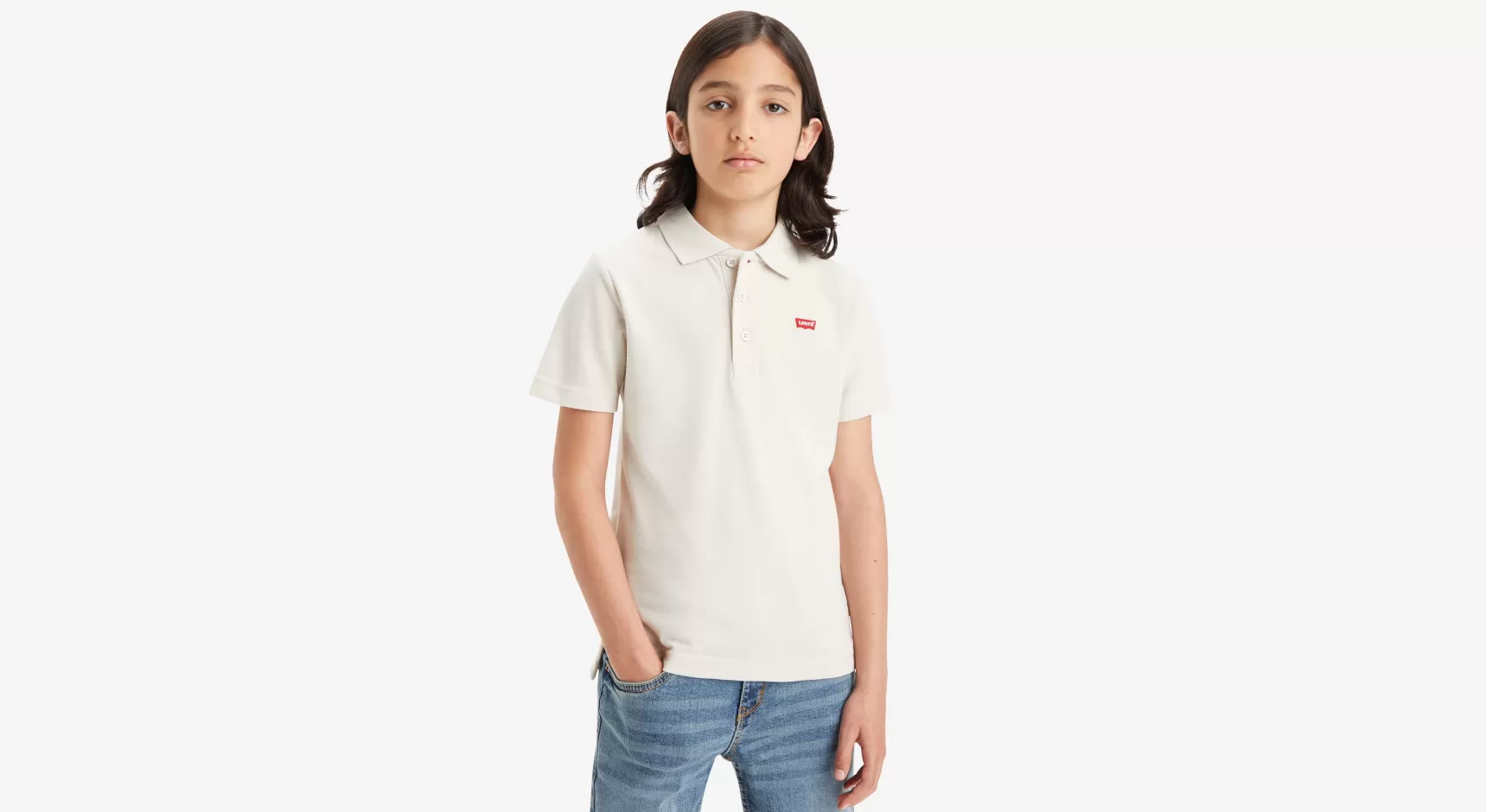 Best Sale Batwing Polo T-Shirt Voor Tieners Kinderen Tiener