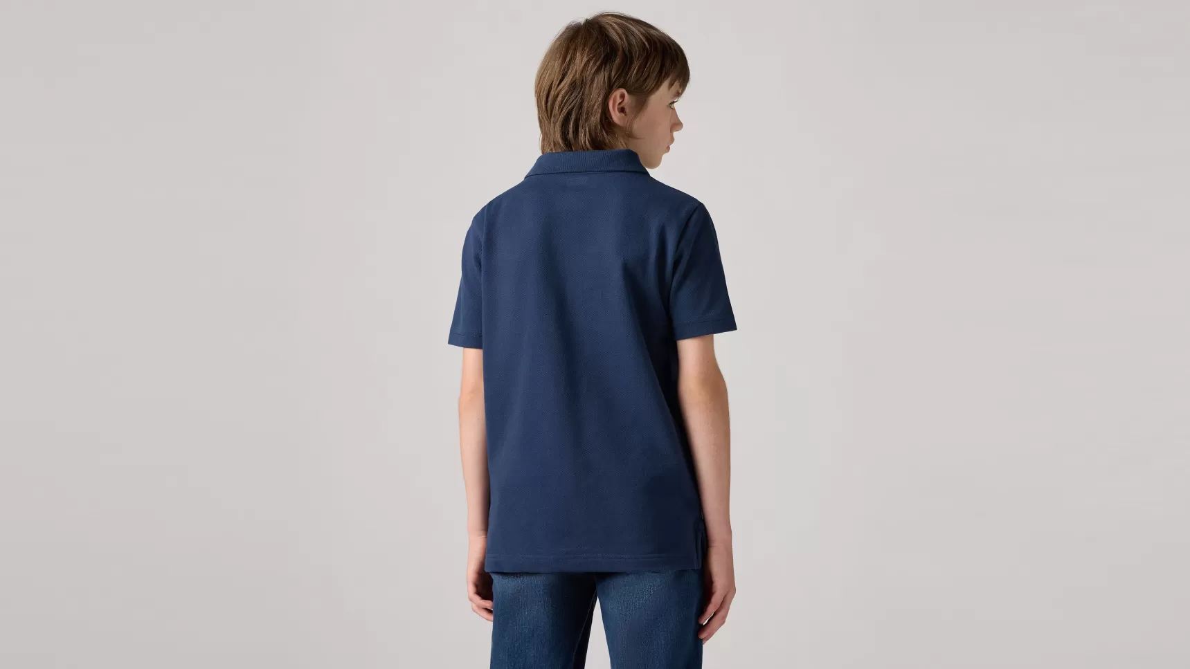 Flash Sale Batwing Polo T-Shirt Voor Tieners Kinderen Tiener