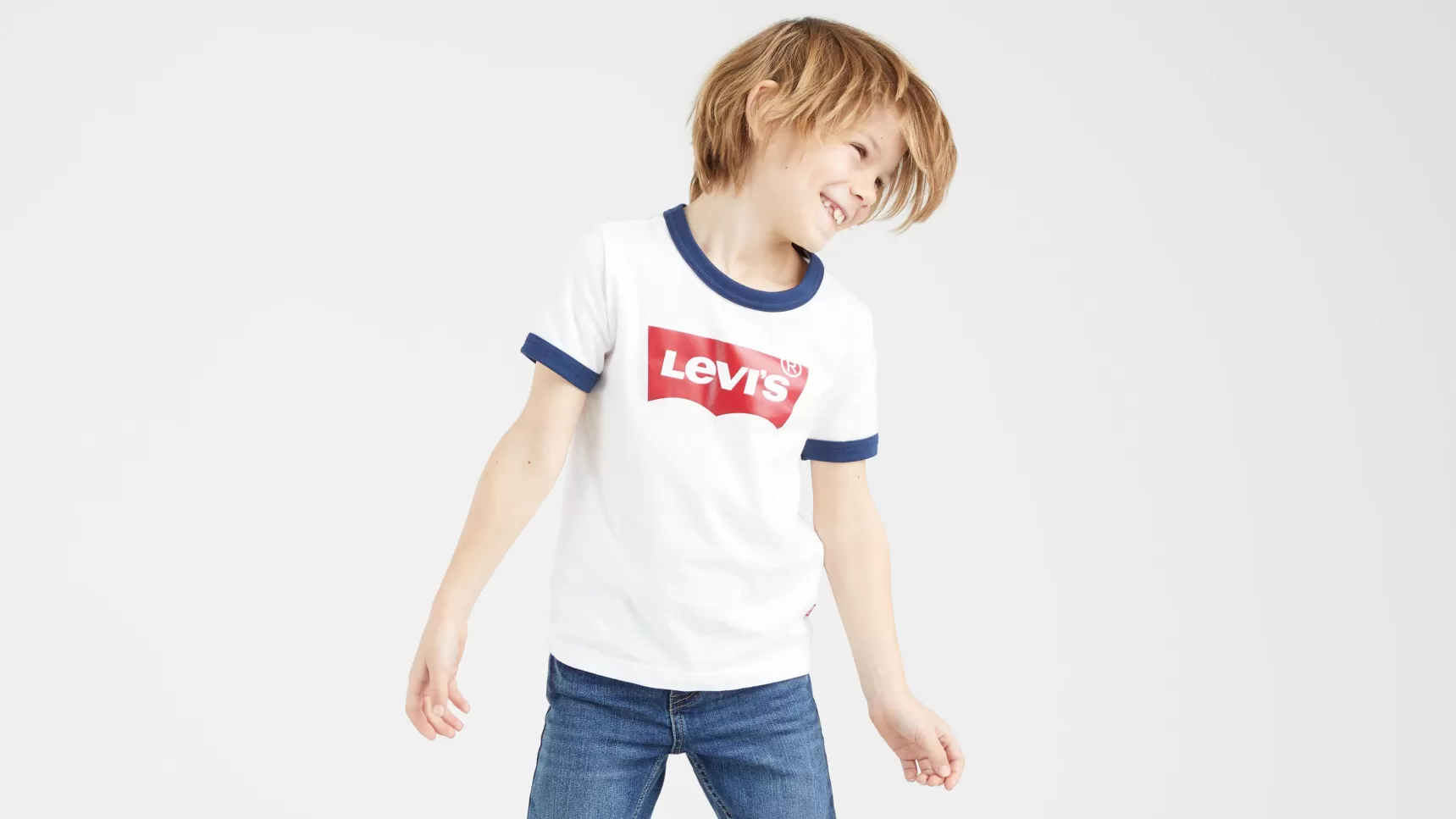 Flash Sale Batwing Ringer T-Shirt Kinderen Kinderen Peuter & Kids