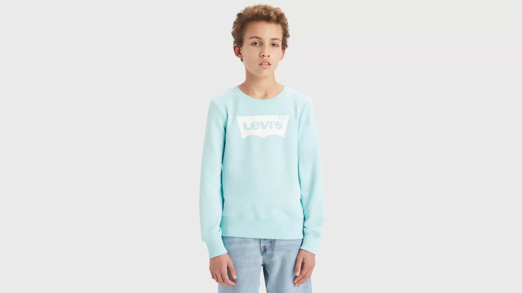 Outlet Batwing Trui In Sweatstof Kinderen Tiener