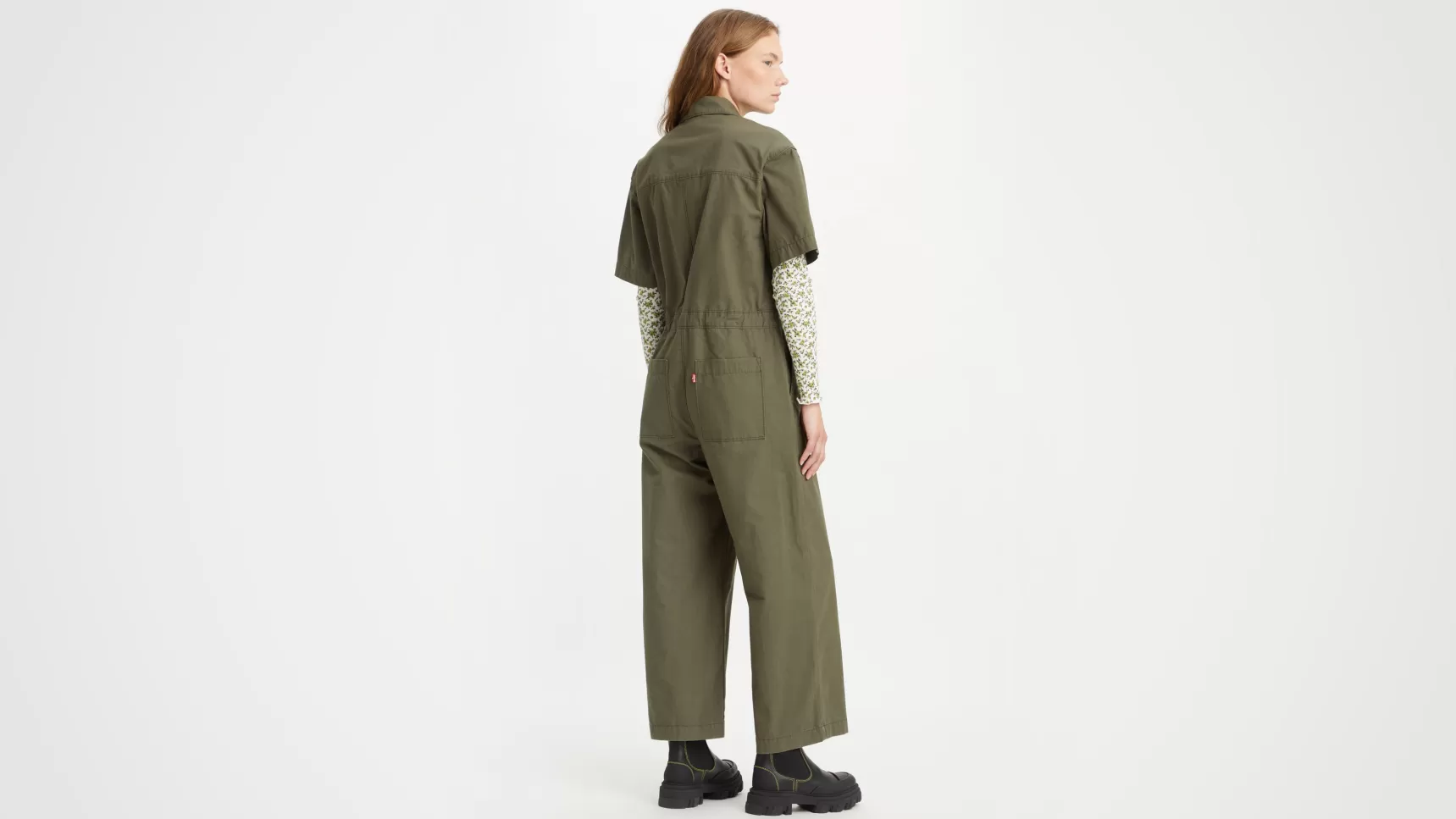 Store Boilersuit Met Korte Mouwen Dames Jurken & Tuinbroeken