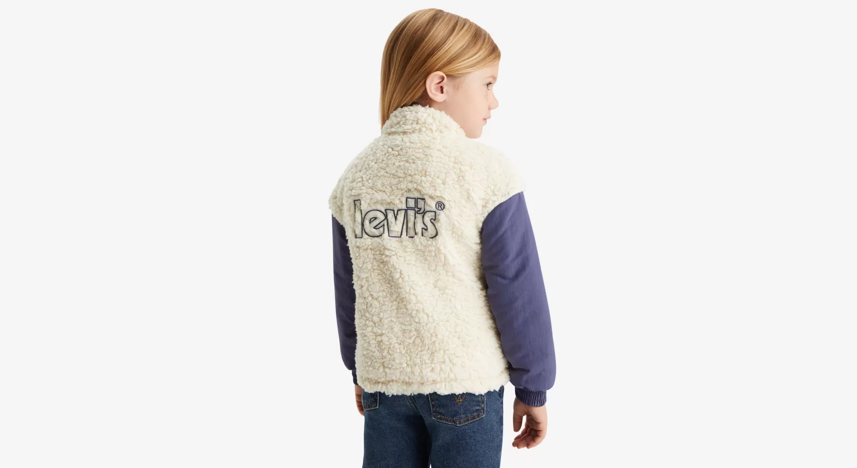 Sale Boxy Fit Sherpa Jack Voor Kinderen Kinderen Peuter & Kids