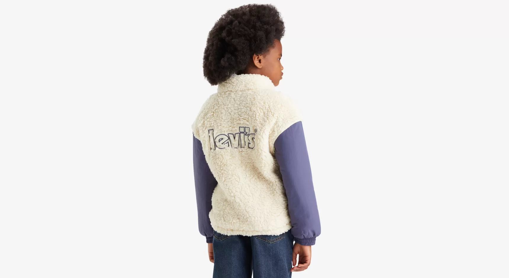 Discount Boxy Fit Sherpa Jack Voor Tieners Kinderen Tiener