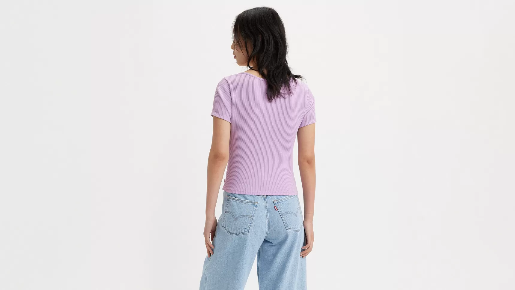 Shop Britt Top Met Korte Mouw En Kliksluiting Voorzijde Dames Tops & T-Shirts