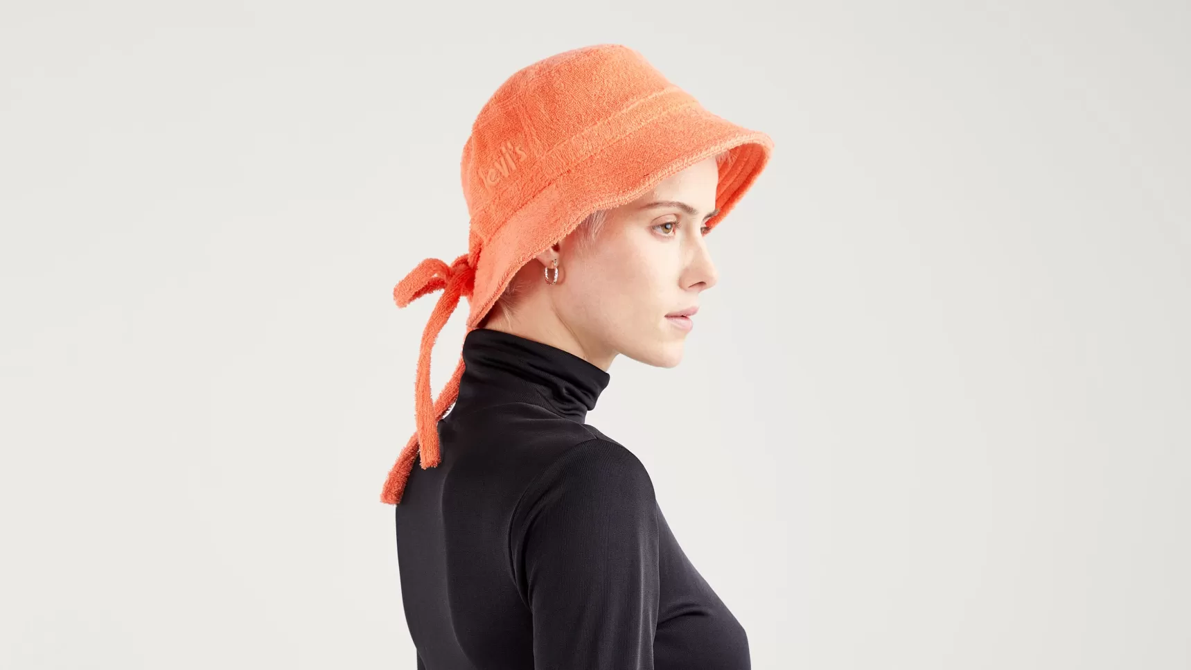 Shop Bucket Hat Van Badstof Dames Tassen & Accessoires