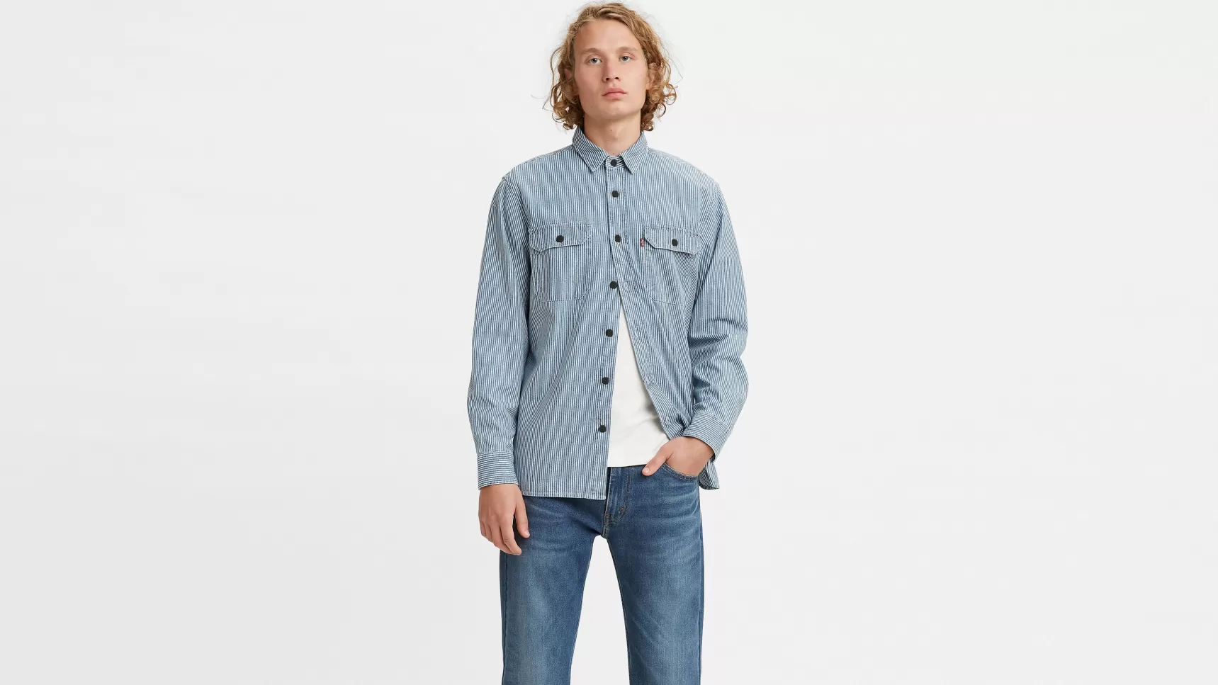 Cheap Classic Worker Shirt Heren Overhemden